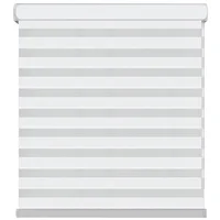 Persiana enrollable Twin Eclipse de 1.30 x 1.35 m Blanco
