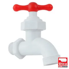 Llave de Jardin de 1/2 Plastica