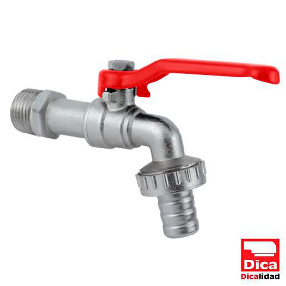 Dica - Llave de Jardin Esfera con Adaptador de Manguera