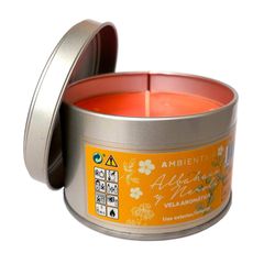 Vela en Lata Albahaca y Neroli Ambientair
