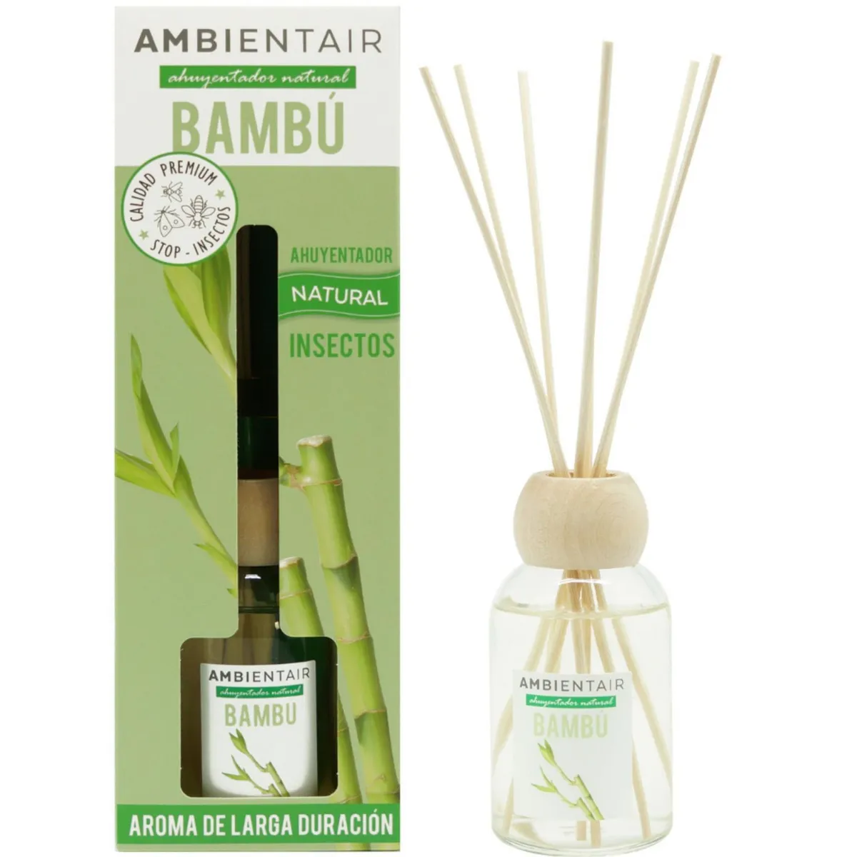 Repelente Natural de Insectos Mikado Citronela, marca Ambientair - Foto Principal