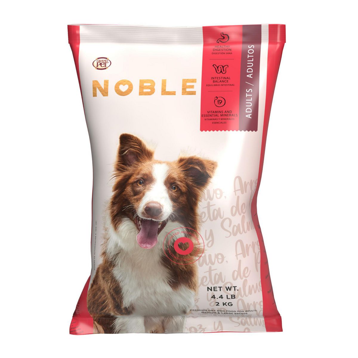 Gpet noble - Alimento para Perro Grandpet Noble Adulto 2 Kg