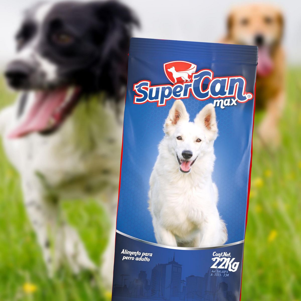 Alimento para Perro Supercan Max Adulto 22 Kg, marca Supercan - Foto 2