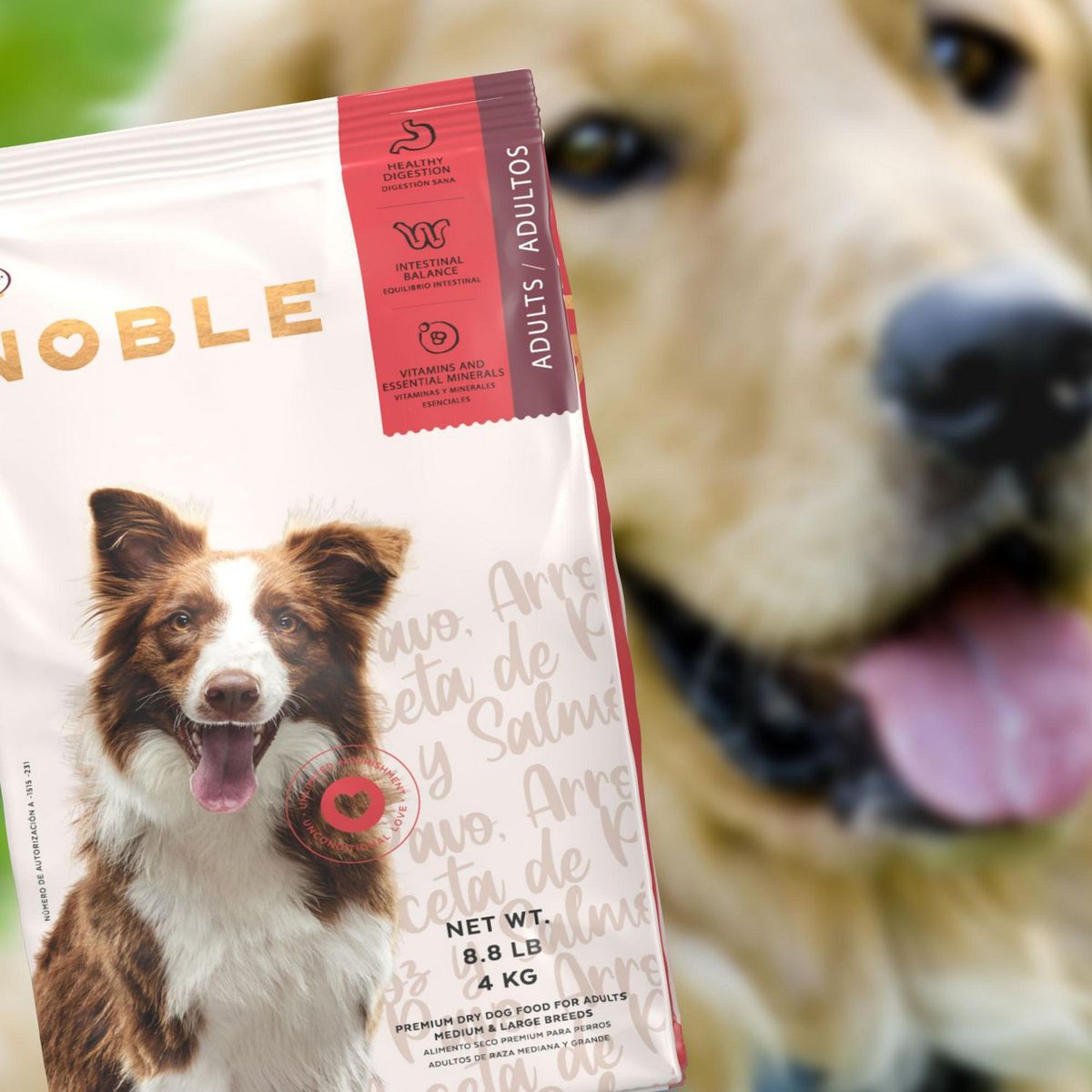 Gpet noble - Alimento para Perro Grandpet Noble Adulto 4Kg