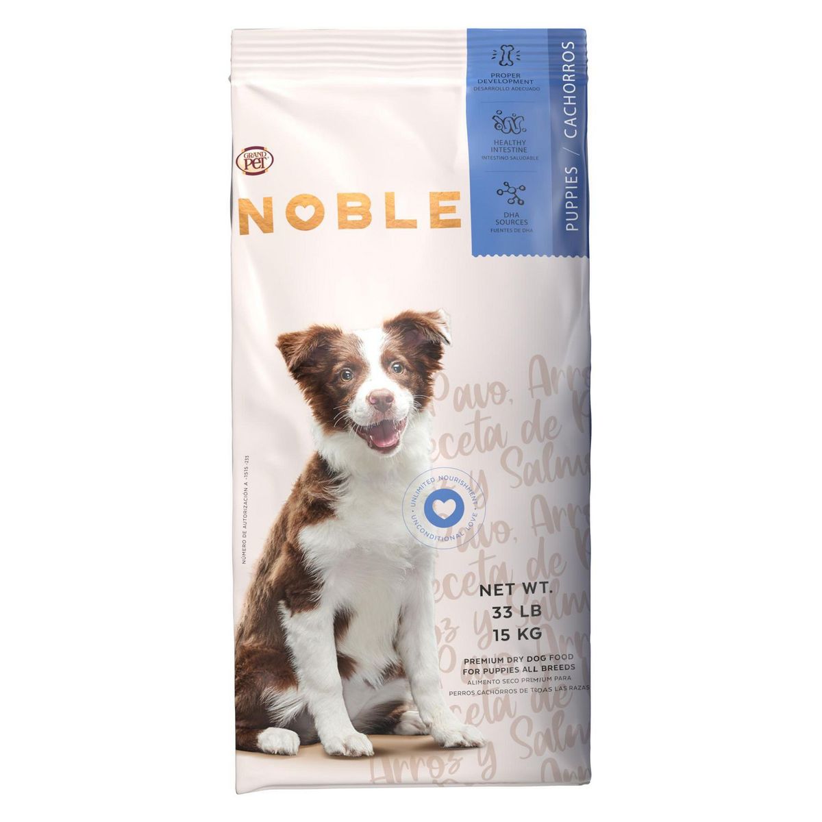 Gpet carne fresca - Alimento para Perro Grandpet Carne Fresca Puppy 15Kg