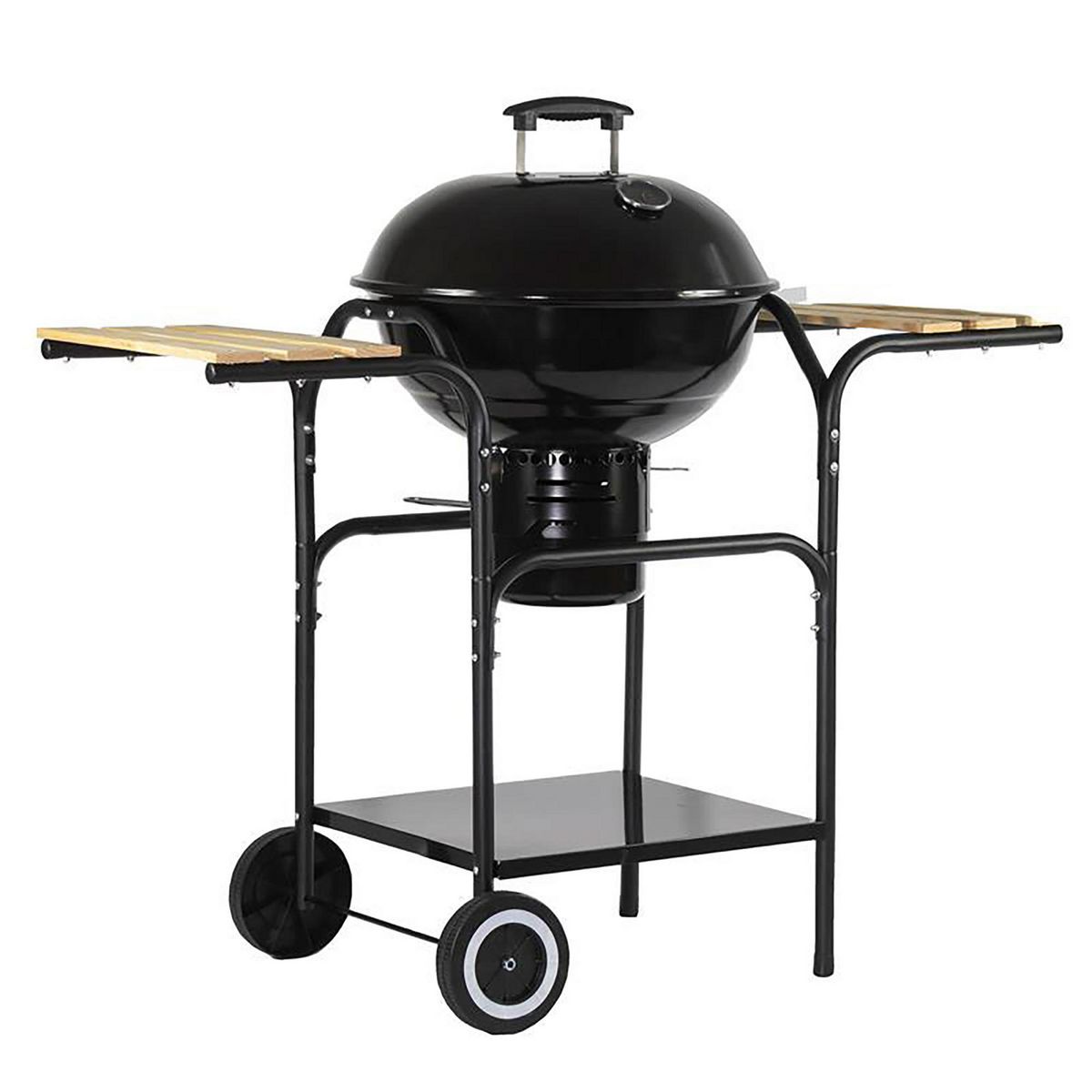 Avera - Asador de Carbón 18'' con Mesas Laterales