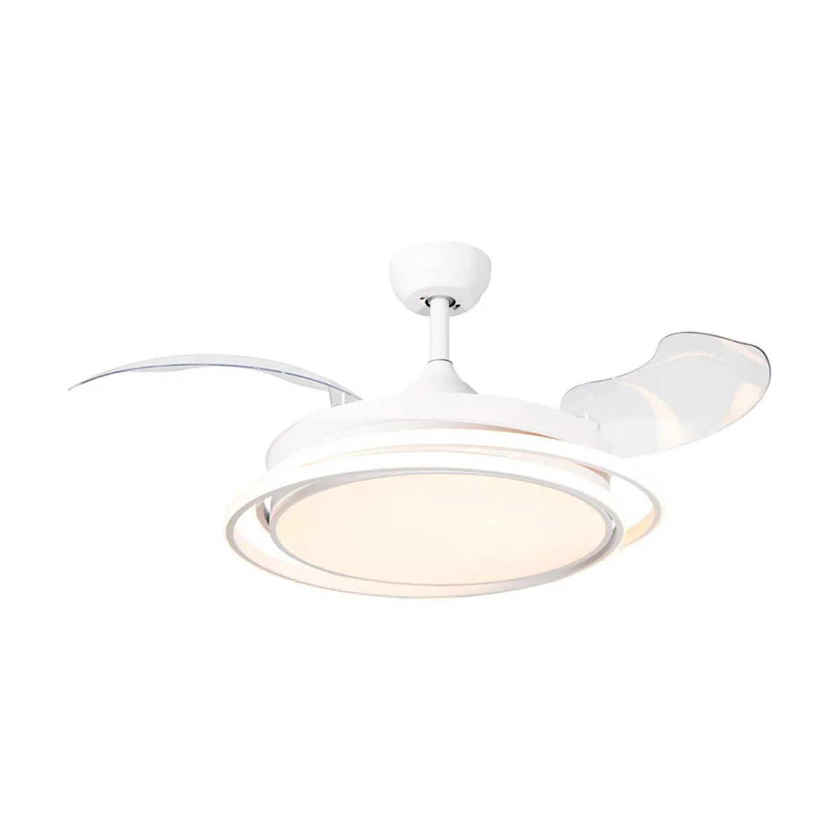 Designers - Ventilador de Techo Oporto 3 Aspas y 1 Luz de 42" Blanco