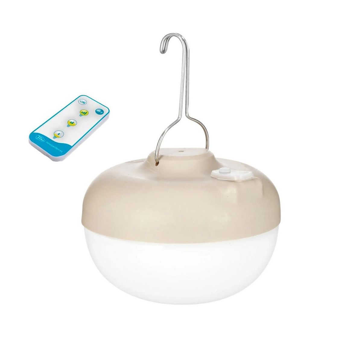 New Garden - Lámpara LED portátil recargable para interiores y exteriores Cherry