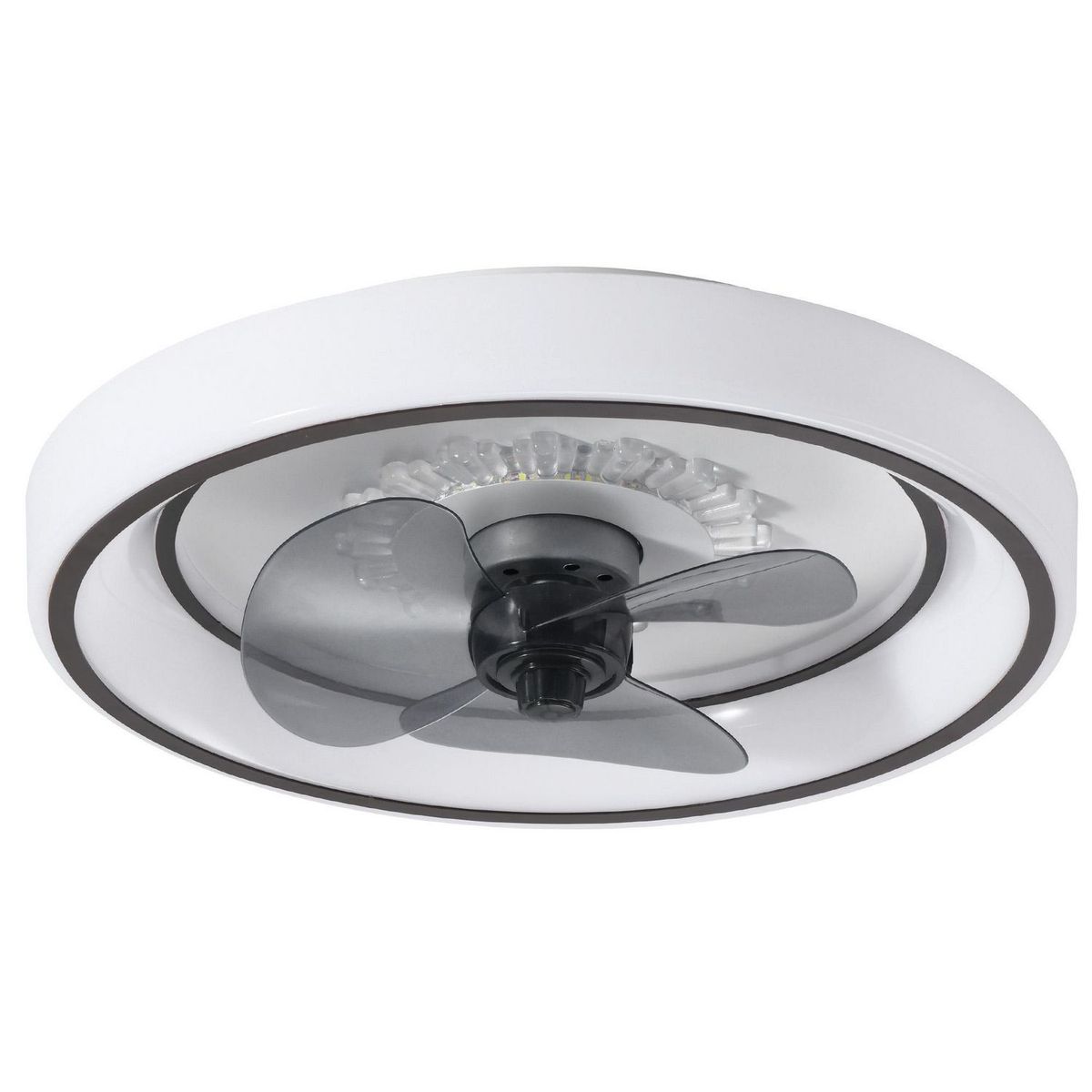 Mil Luces - Ventilador de Techo Ventisca 3 Aspas y 1 Luz 49.5" Blanco