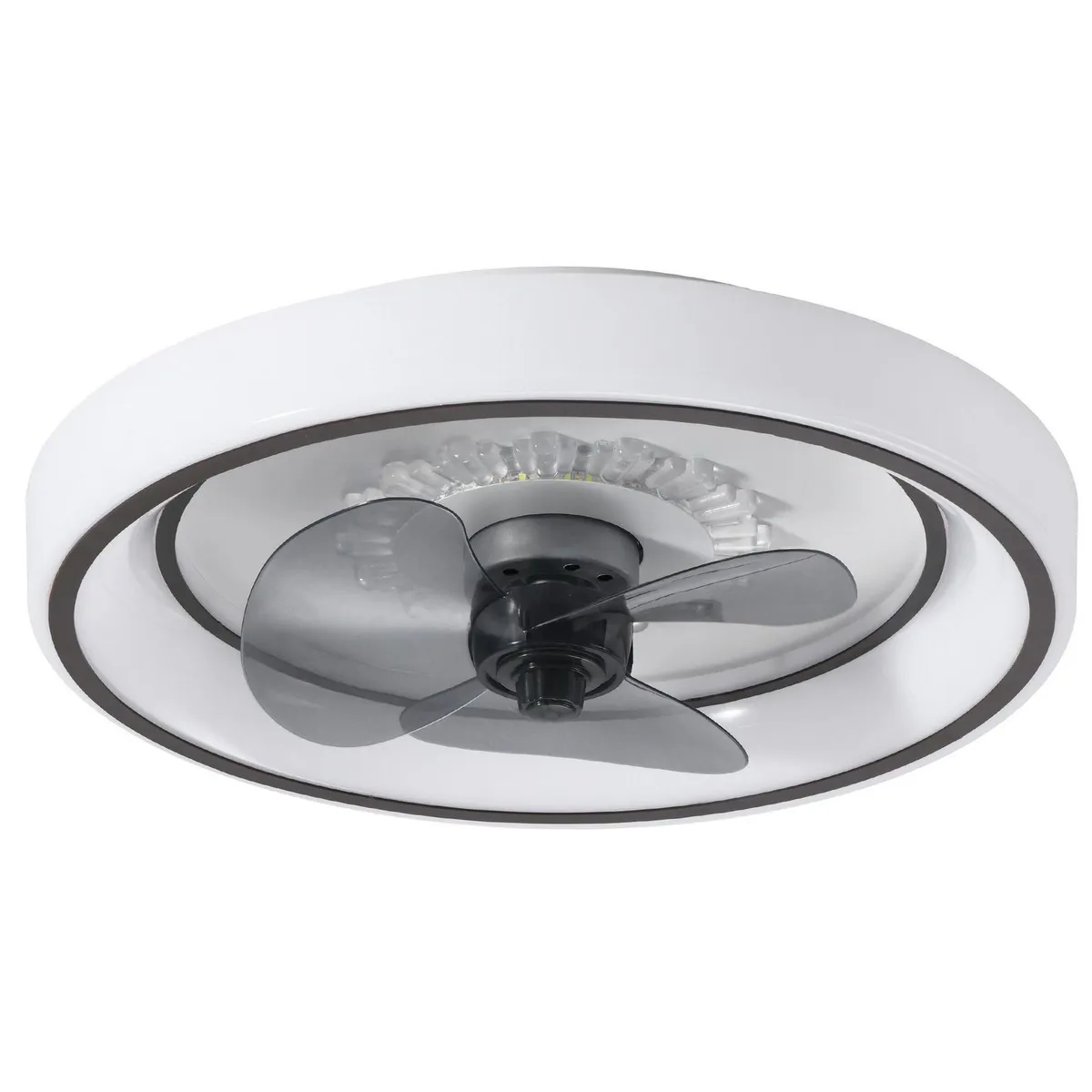 Mil Luces - Ventilador de Techo Ventisca 3 Aspas y 1 Luz 49.5" Blanco