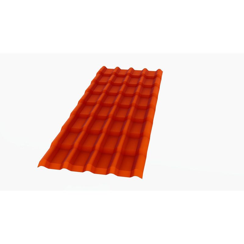 Klar - Lámina termoacústica Multicapa Klar TK Teja de 1.04 x 3.06 m Rojo