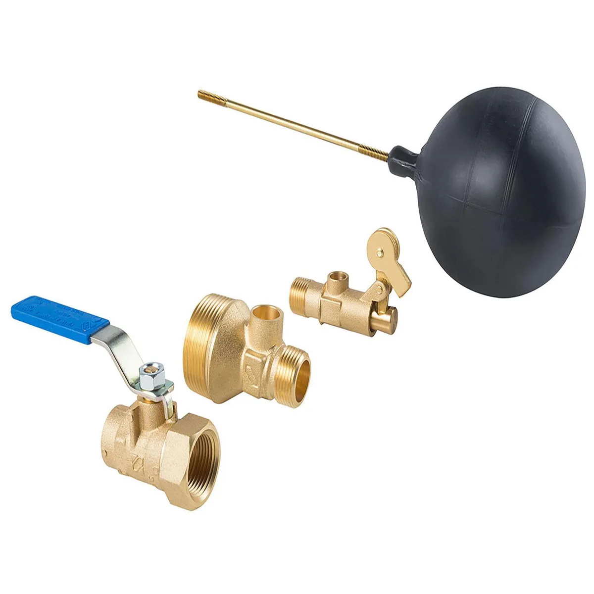 Iusasol - Kit de Accesorios de Latón para Tinaco A P