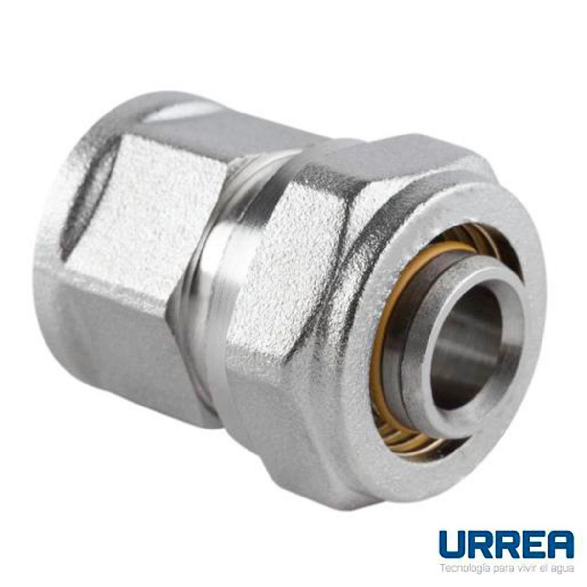 Adaptador Hembra 1/2" x 1/2", marca Urrea - Foto Principal