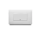 Apagador Escalera Simple de 15 Amp con Luz Piloto, Blanco