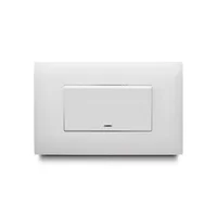 Apagador Escalera Simple de 15 Amp con Luz Piloto, Blanco