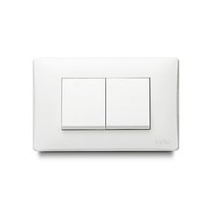 Apagador Escalera Doble de 15 Amp, Blanco
