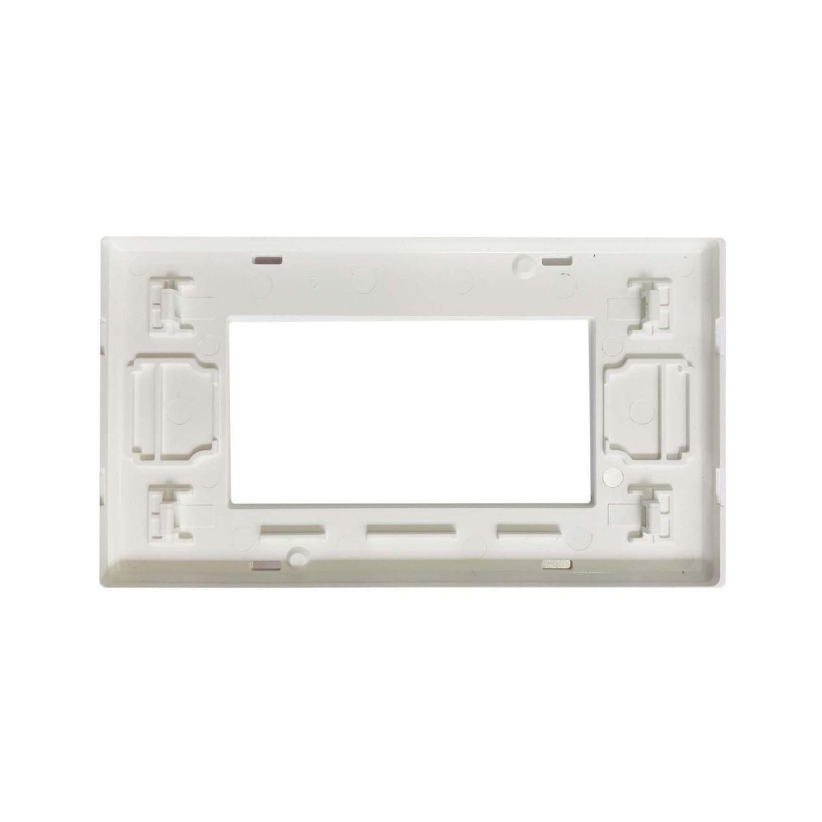 Veto - Placa Tomacorriente de Vidrio, Blanco