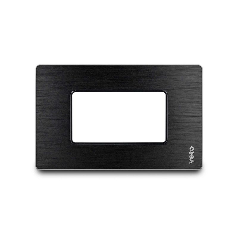 Veto - Placa premium de Aluminio, Grafito