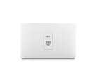 Toma de Datos rj45 cat6 Simple, Blanco