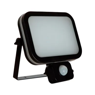 Lmpara solar LED Liena de 1 luz 6W Negro