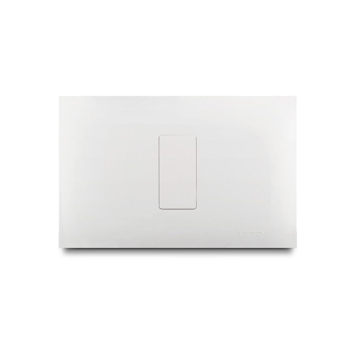 Veto - Placa Ciega con Bastidor Vive, color blanco