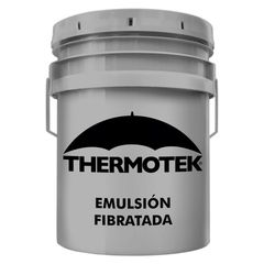 Impermeabilizante Asfáltico Emulsión Fibratada Thermotek - 19 litros - Café Oscuro