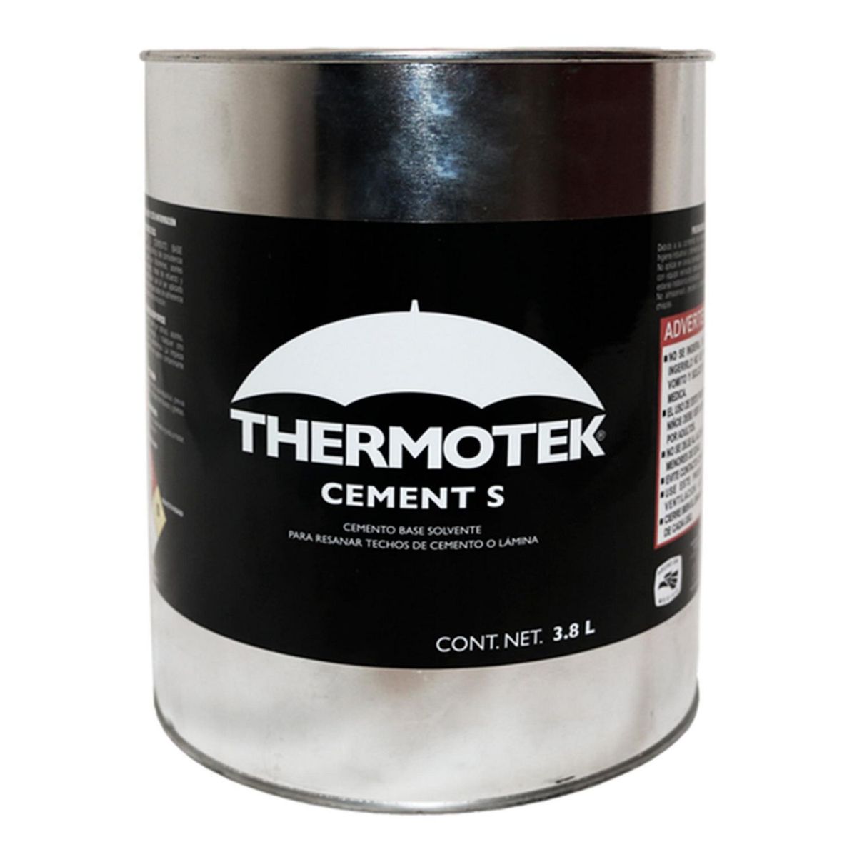 Sika - Cemento Asfáltico Thermotek - 3.8 litros - Negro