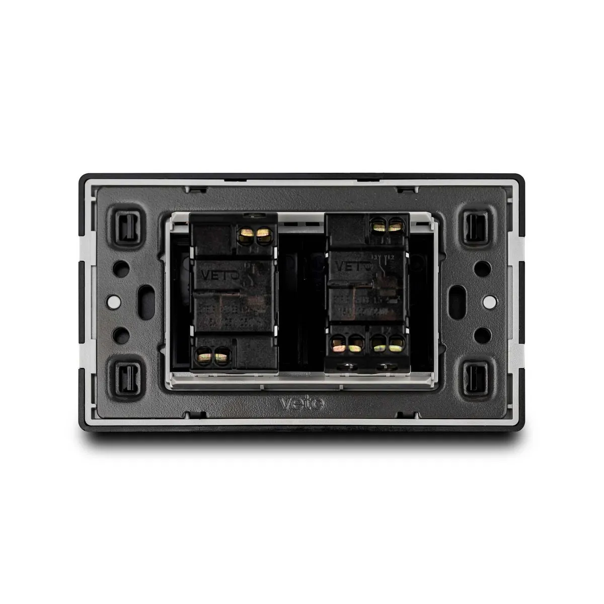 Veto - Apagador Escalera Doble, Negro