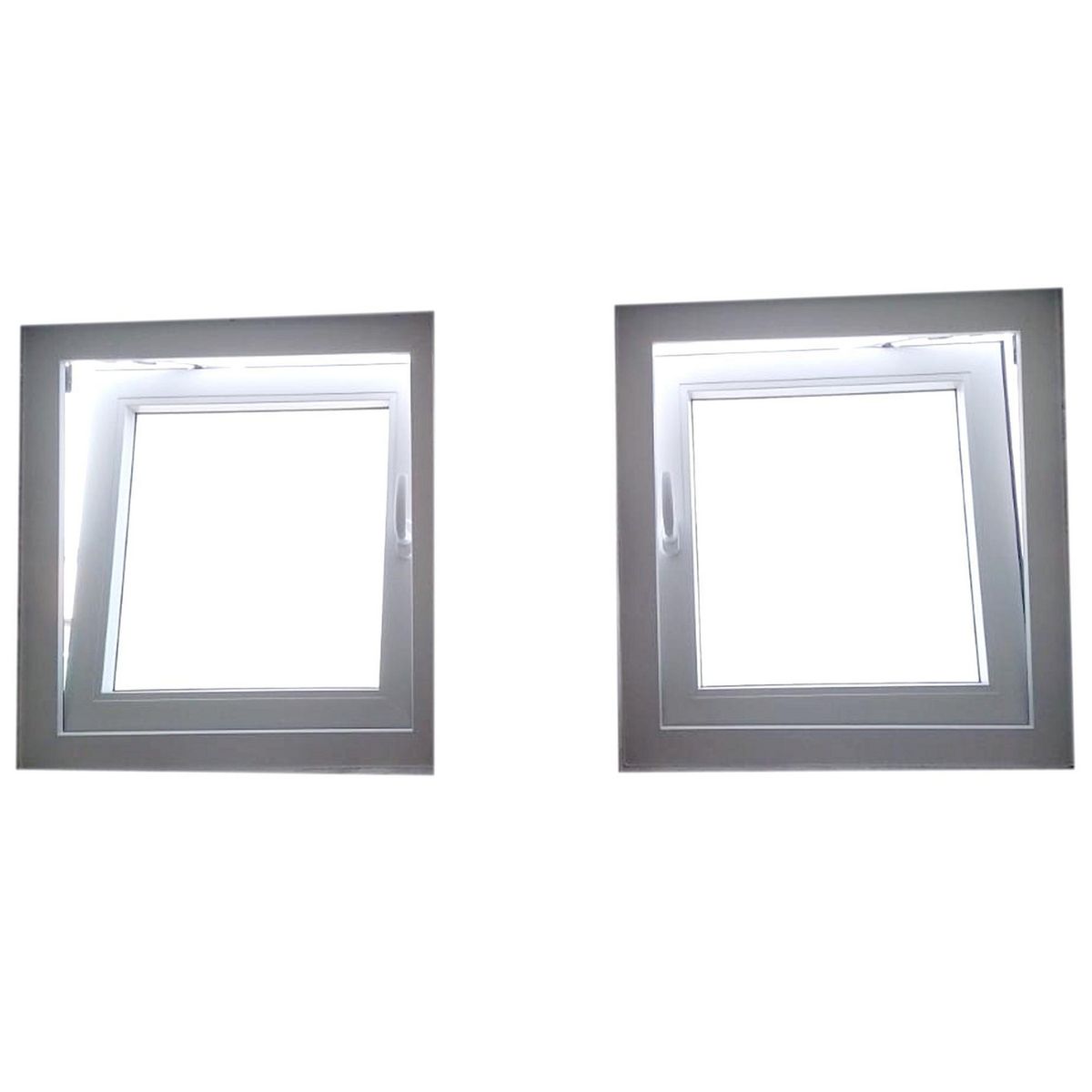 Proyectante S4500, Marco Blanco, Cristal Termopanel, Vidrio Satinado 60-70/50-60, marca Holztek - Foto Principal