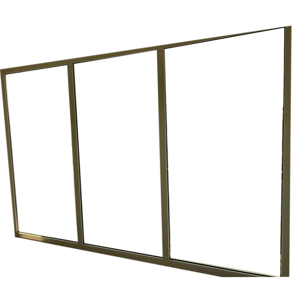 Holztek - Fijo S4500, Marco Blanco, Cristal Simple, Vidrio Claro 100-110/170-180