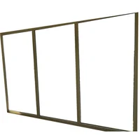 Fijo S4500, Marco Blanco, Cristal Simple, Vidrio Claro 100-110/170-180