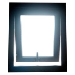 Proyectante S4500, Marco Foliado, Cristal Simple, Vidrio Satinado 80-90/130-140