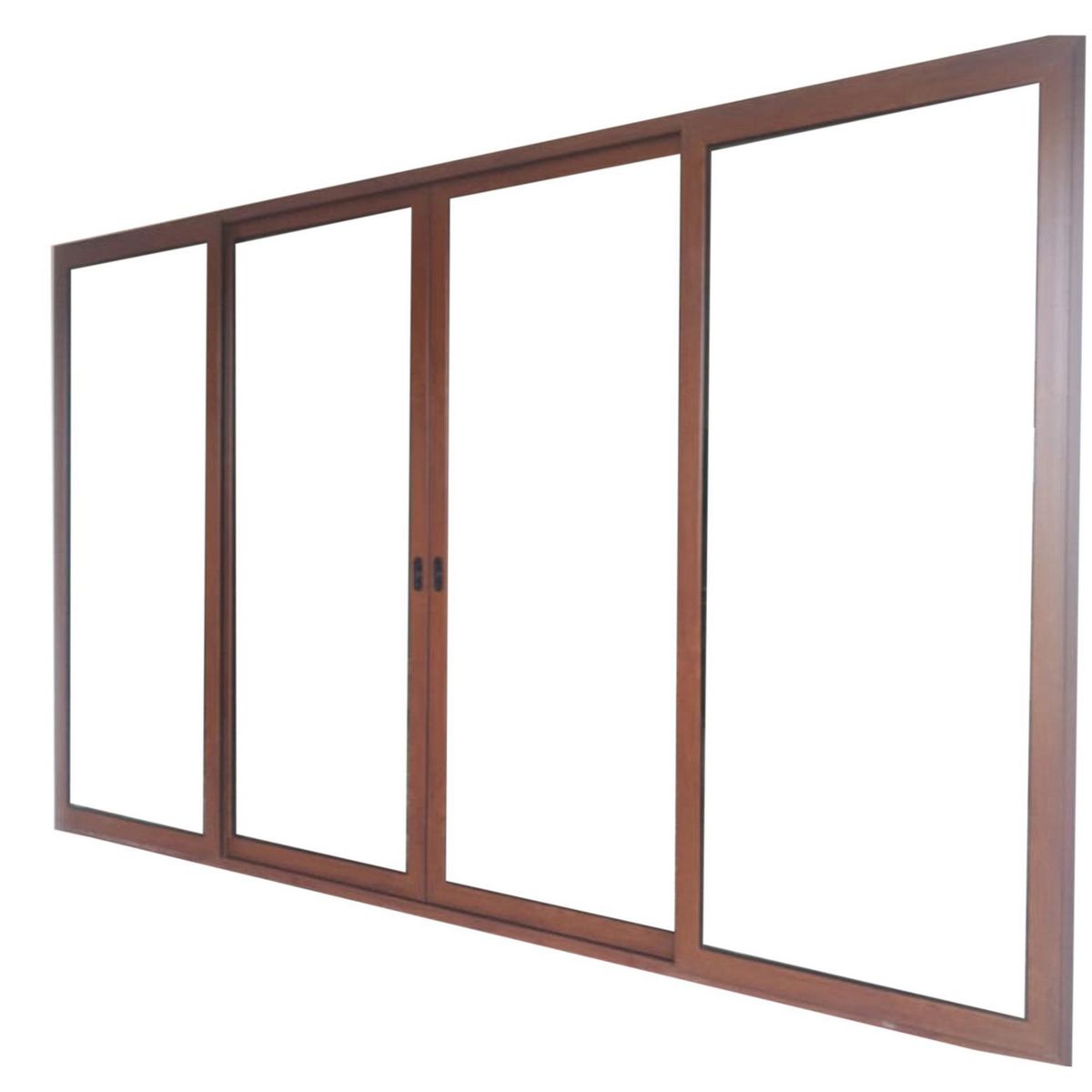 Holztek - Pta Corr 4H OXXO, S920-86, Mco Foliado, Cristal TP, Vidrio Claro 390-400/200-210