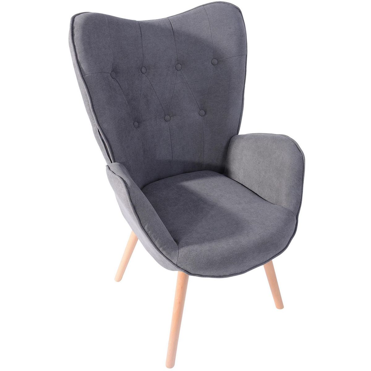 Sin Marca - Sillón Kas gris