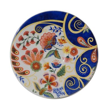 Platillo Flores Azul