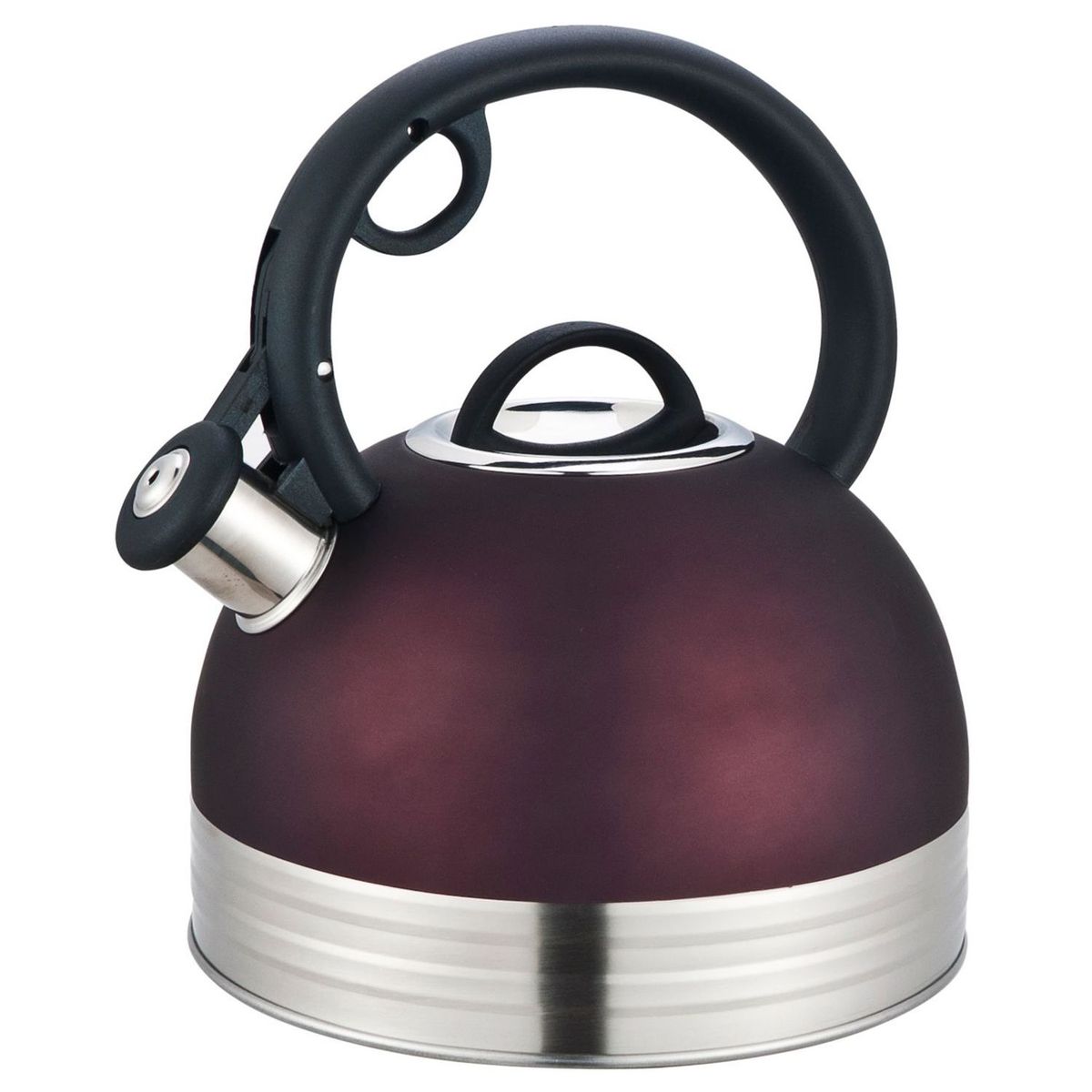 Tetera 2.5 Lt Acero Color Uva, marca Just Home Collection - Foto Principal