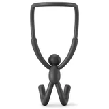 Soporte organizador fregadero negro