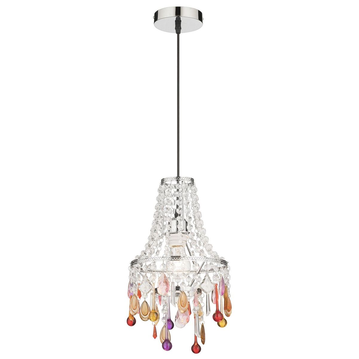 Just Home Collection - Lámpara Colgante New Ferrara 1 Luz E27