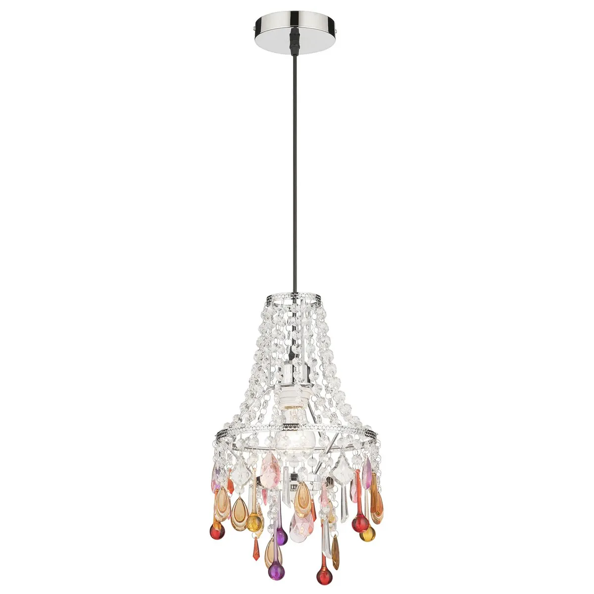 Just Home Collection - Lámpara Colgante New Ferrara 1 Luz E27