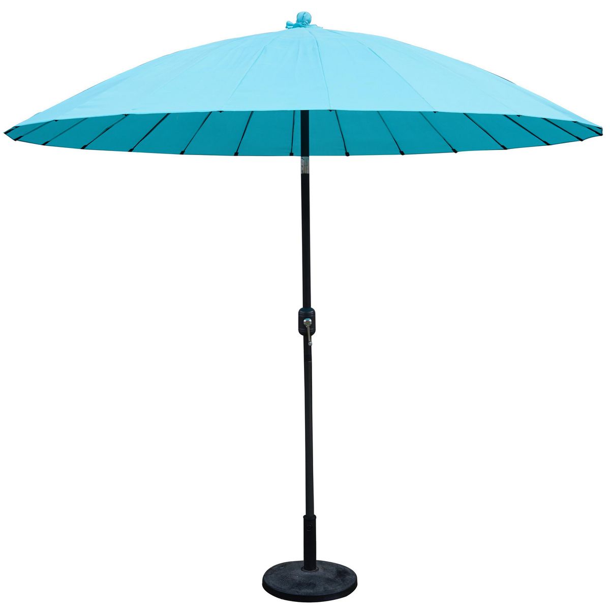 Just Home Collection - Quitasol 2.7M Shanghai Al+Uv50 Aqua