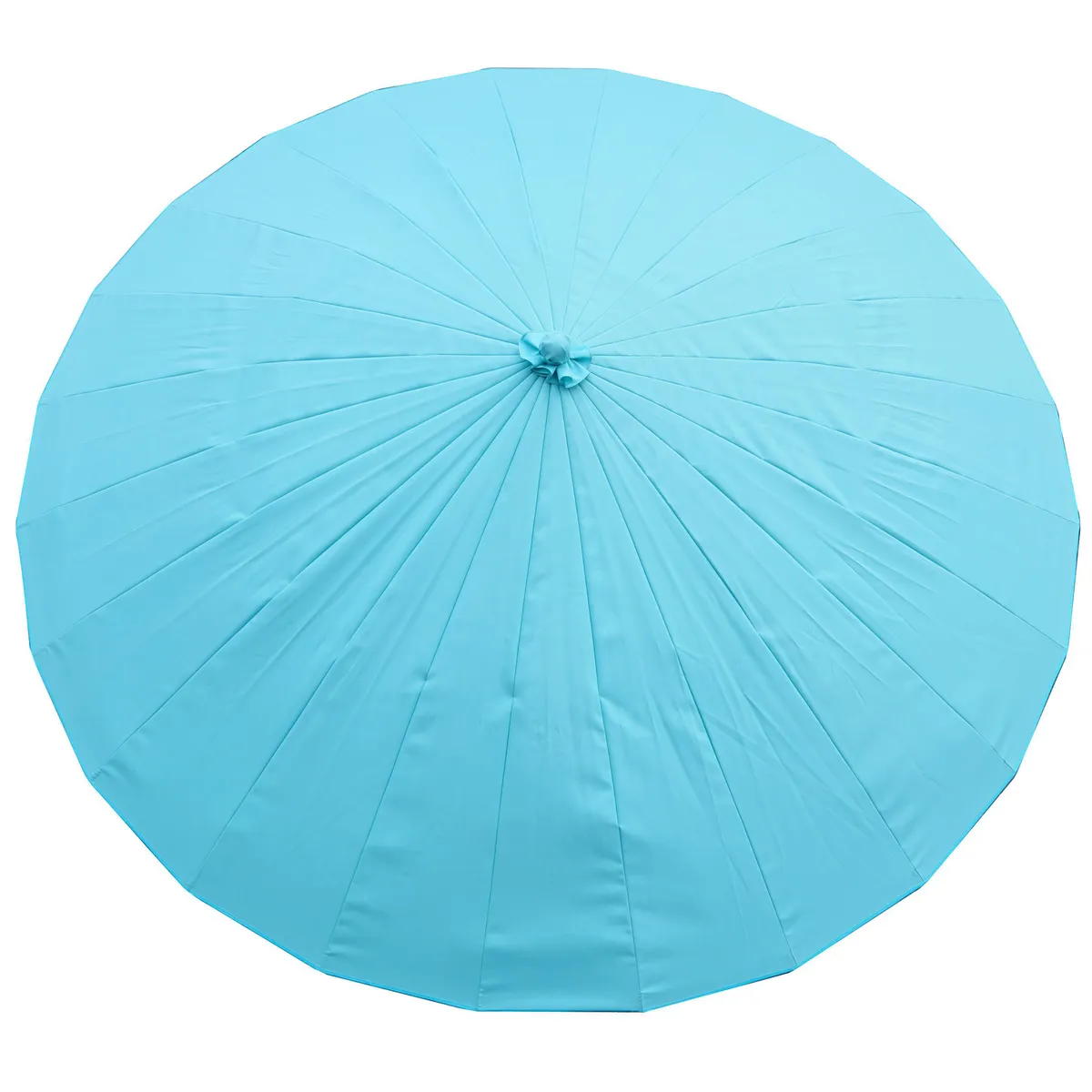 Just Home Collection - Quitasol 2.7M Shanghai Al+Uv50 Aqua