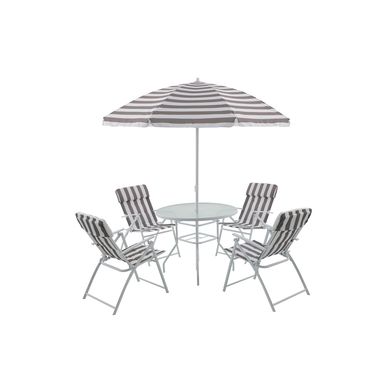 Juego de Comedor para Exterior Country 4 Personas