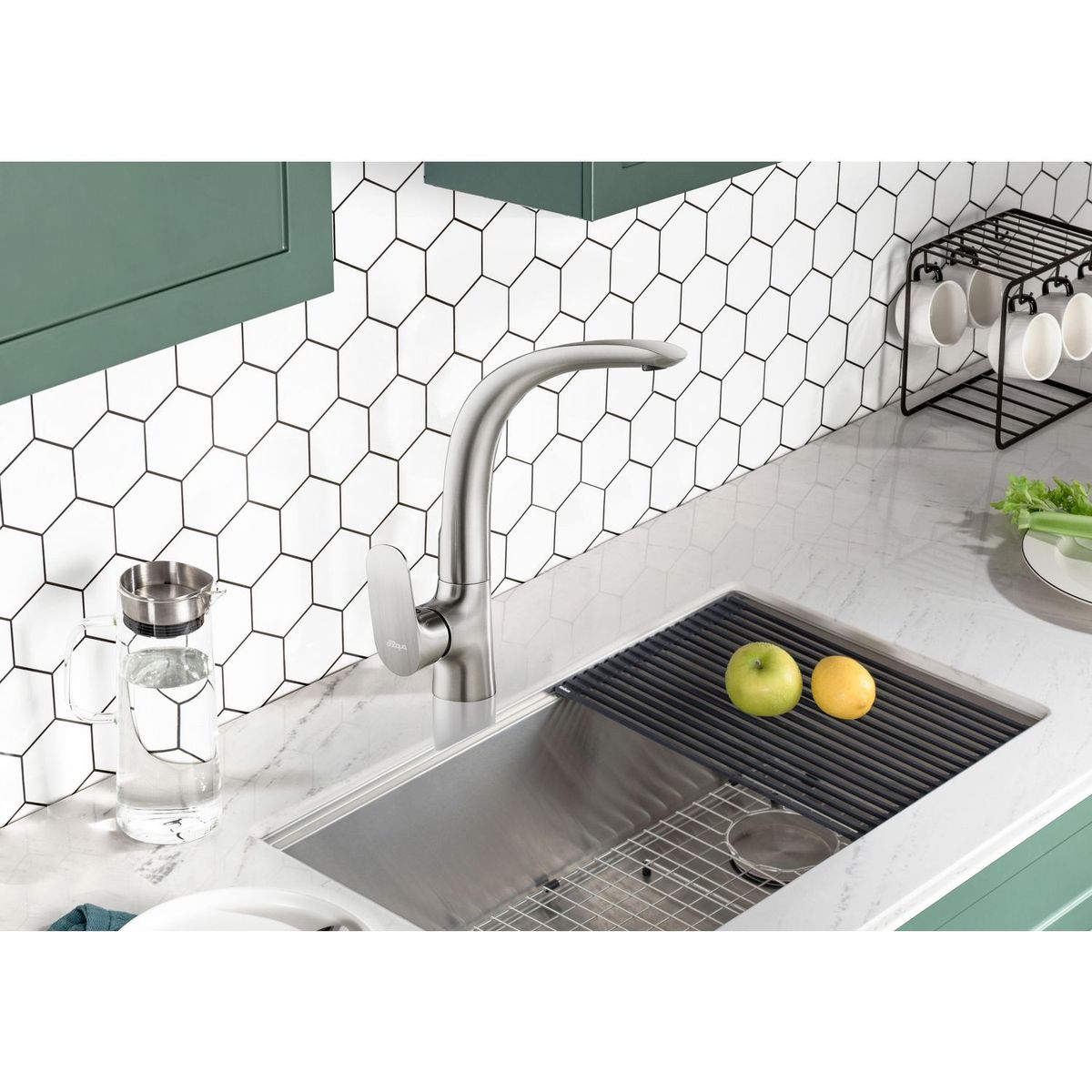 Sensi Dacqua - Monomando Cocina Vert Bniquel Vitto