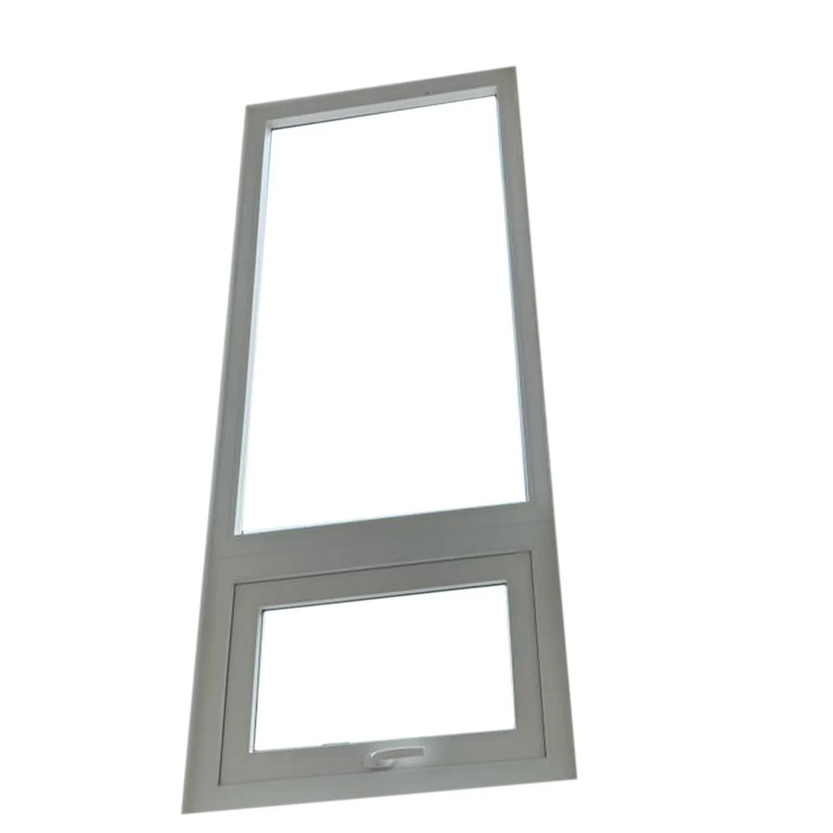 Holztek - Fijo S4500, Marco Blanco, Cristal Termopanel, Vidrio Satinado 90-100/190-200