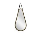Espejo Decorativo Gota de 30 x 60 cm Dorado