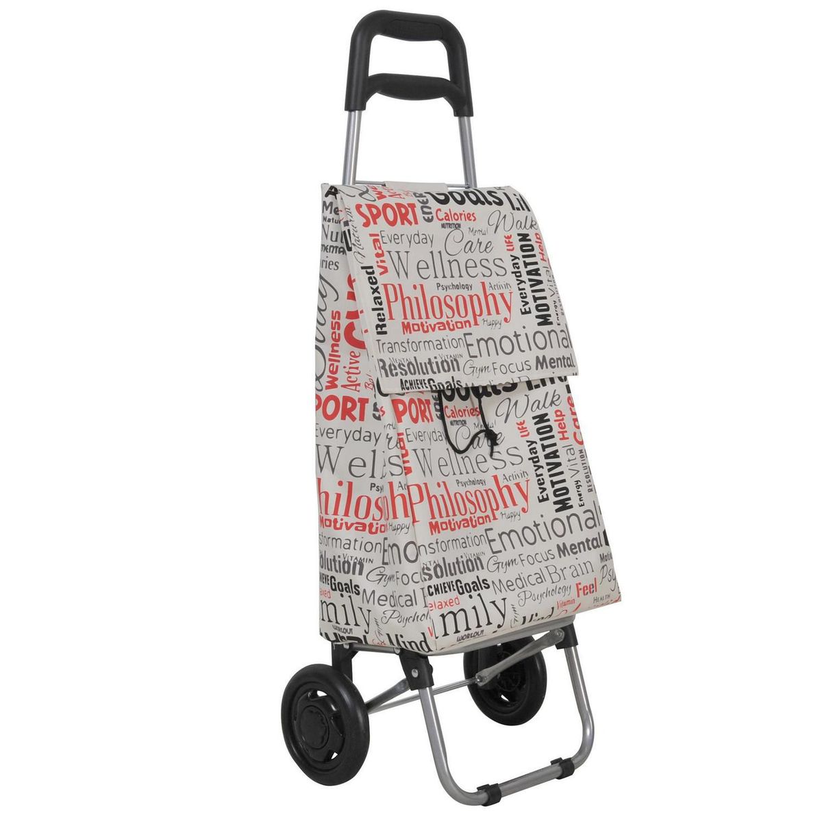 Just Home Collection - Carro mandado diseño periódico