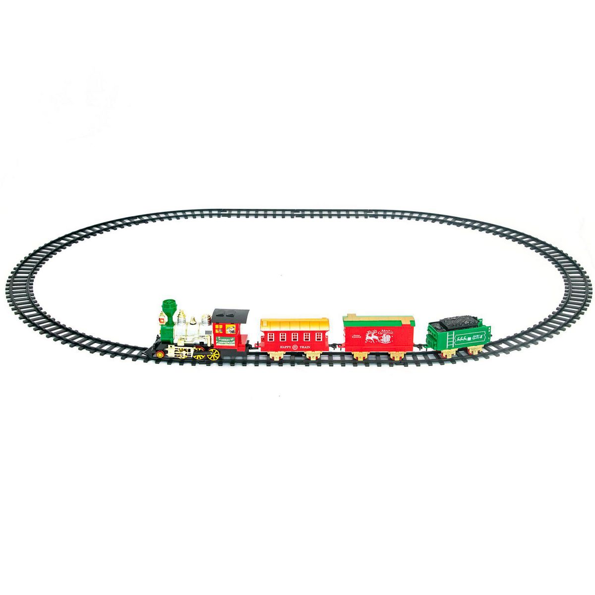 Dear Santa - Tren de Navidad de Baterías con Sonido de 20 Piezas