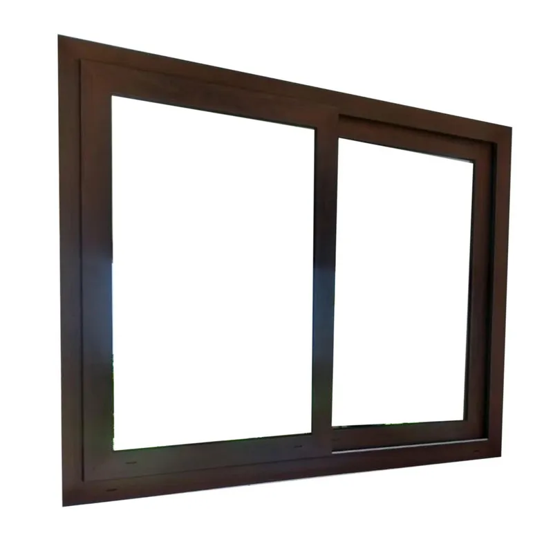 Holztek - Corredizo 2H OX-XO, S920, Marco Foliado, Cristal TP, Vidrio Claro 180-190/50-60