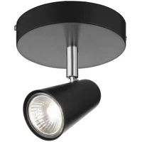 Aplique de techo Nali de 1 luz tipo GU10 Negro