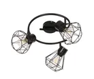 Lámpara de Barra Red Grades 3 Luces E27